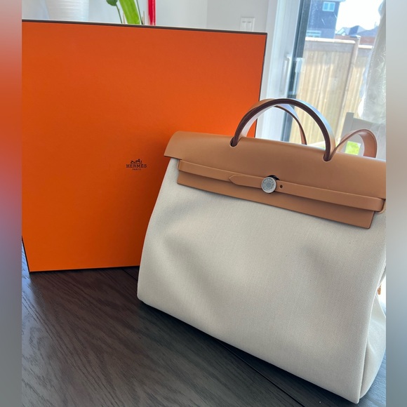 🔥 HERMES HERBAG 39” 🔥 Classic orange. - Picture 6 of 9